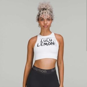 Energy high neck long line bra